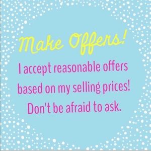 Make me an offer 😊